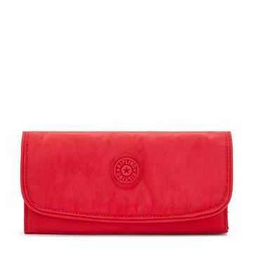 Kipling Money Land Snap Wallet Pénztárca Piros | HU 2193GS